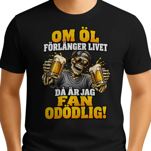 OM ÖL FÖRLÄNGER LIVET