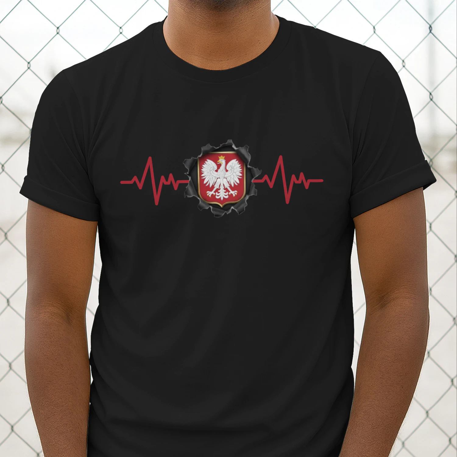 Polish Pride Heartbeat Tee