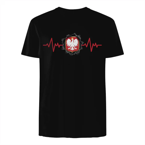 Polish Pride Heartbeat Tee