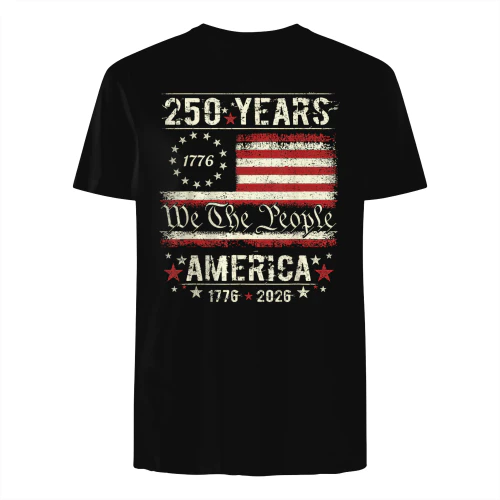 Flag Vintage 250 Years American 1776 2026
