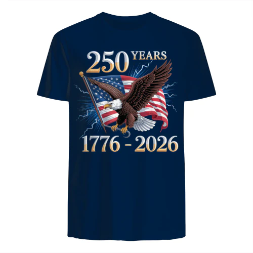 Eagle and Flag 250 Years 1776-2026