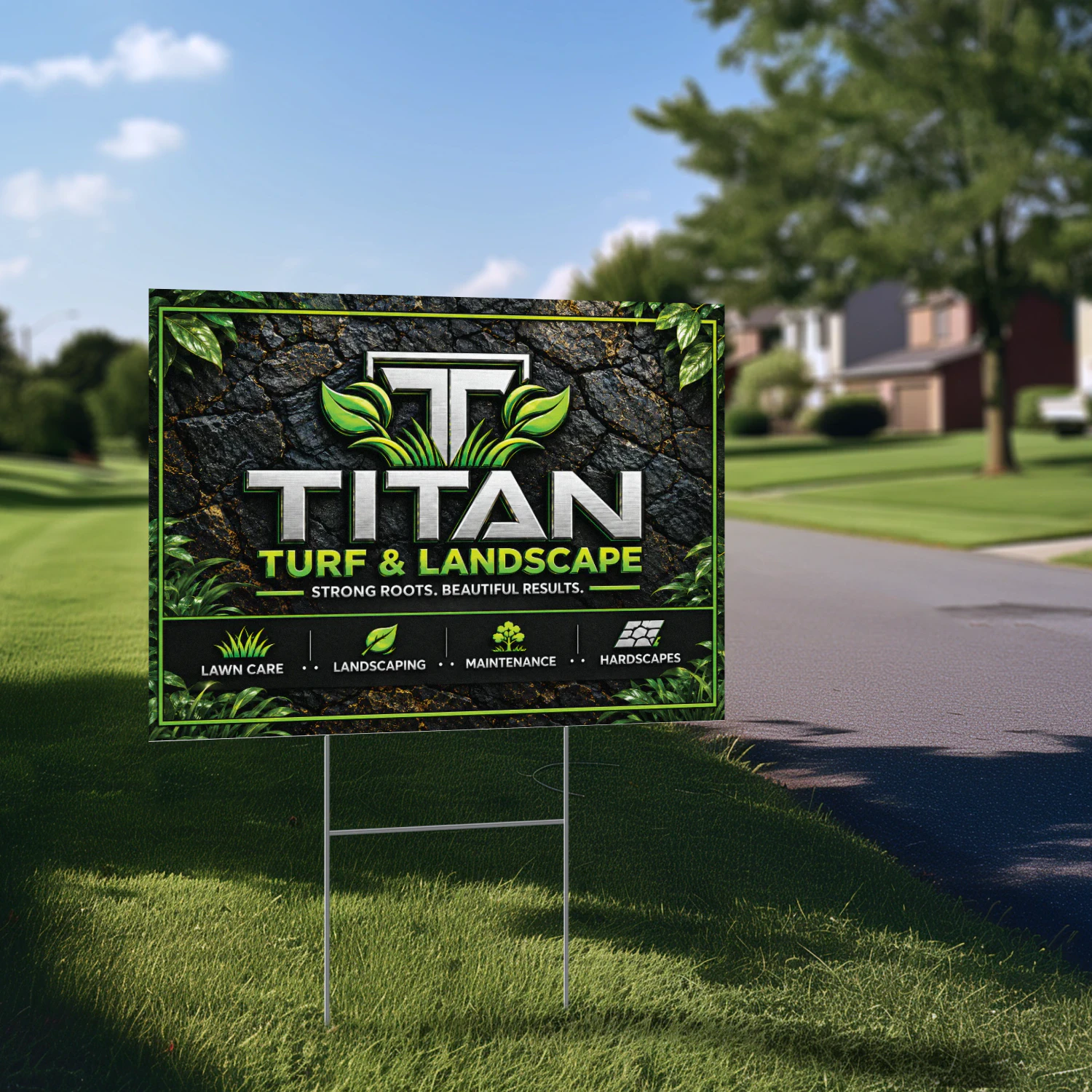 Premium H-Stake Yard Signs