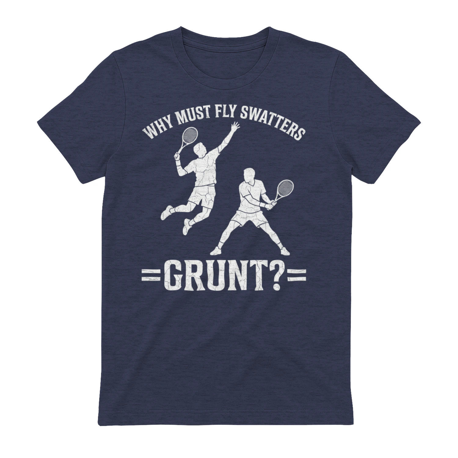 why must fly swatters grunt?