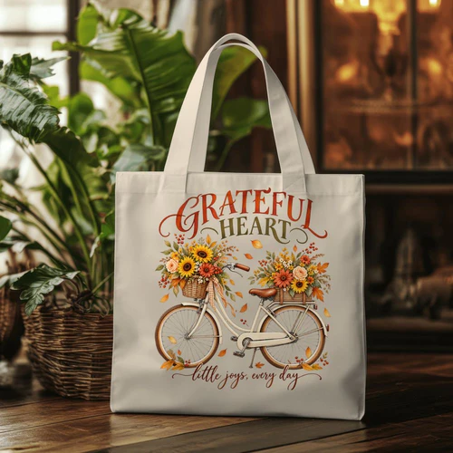 Grateful Heart Tote Bag