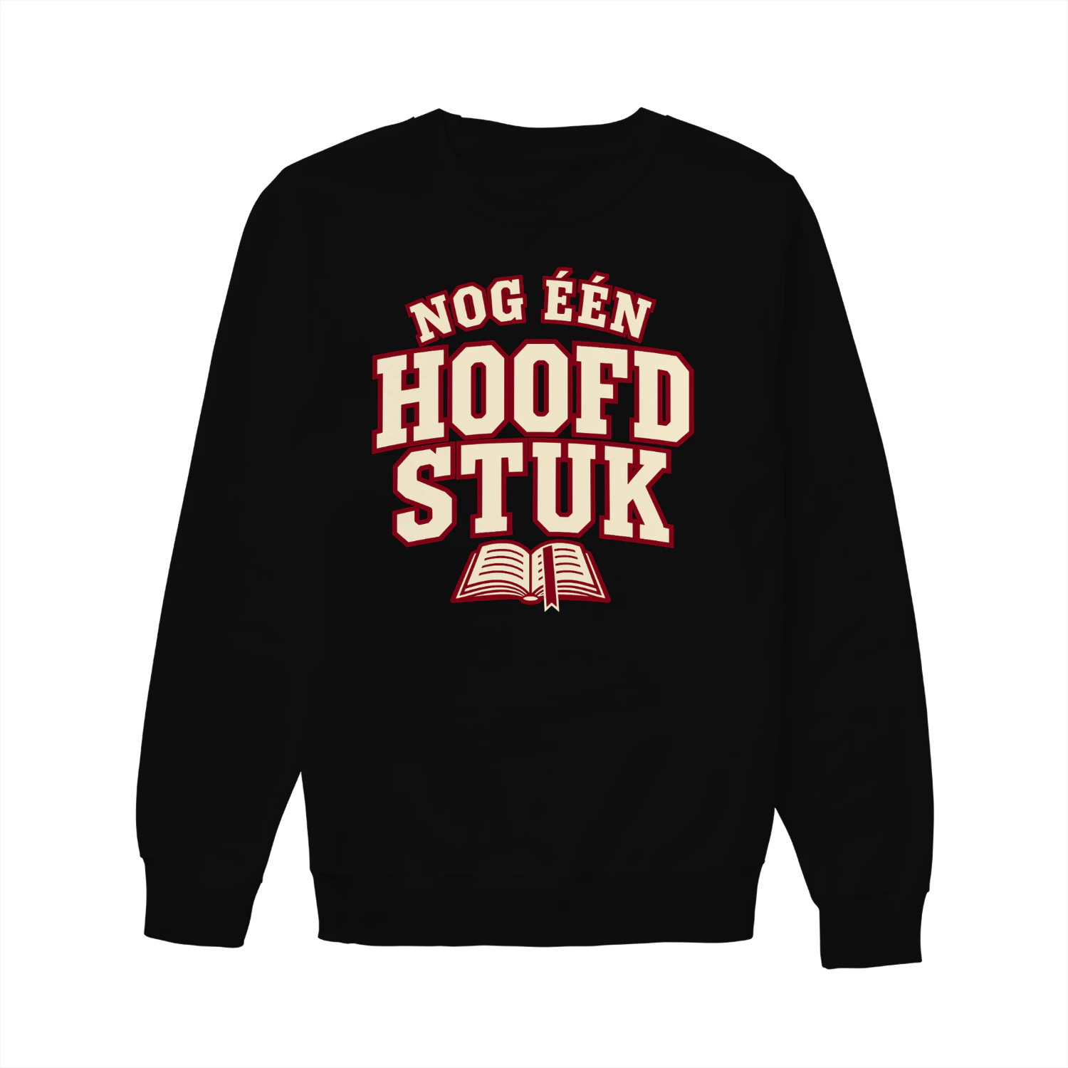 Nog één hoofdstuk – Sweater voor boekenliefhebbers