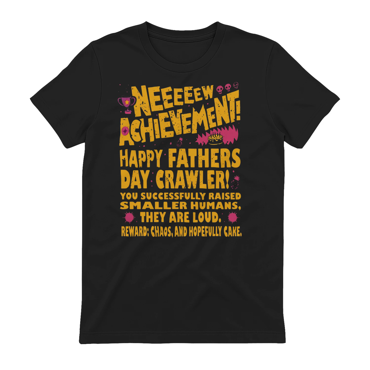 Dungeon Crawler Carl Fathers Day Shirt, Dad Achievement Tee, DCC Fan Shirts, Funny LitRPG Dad Gift