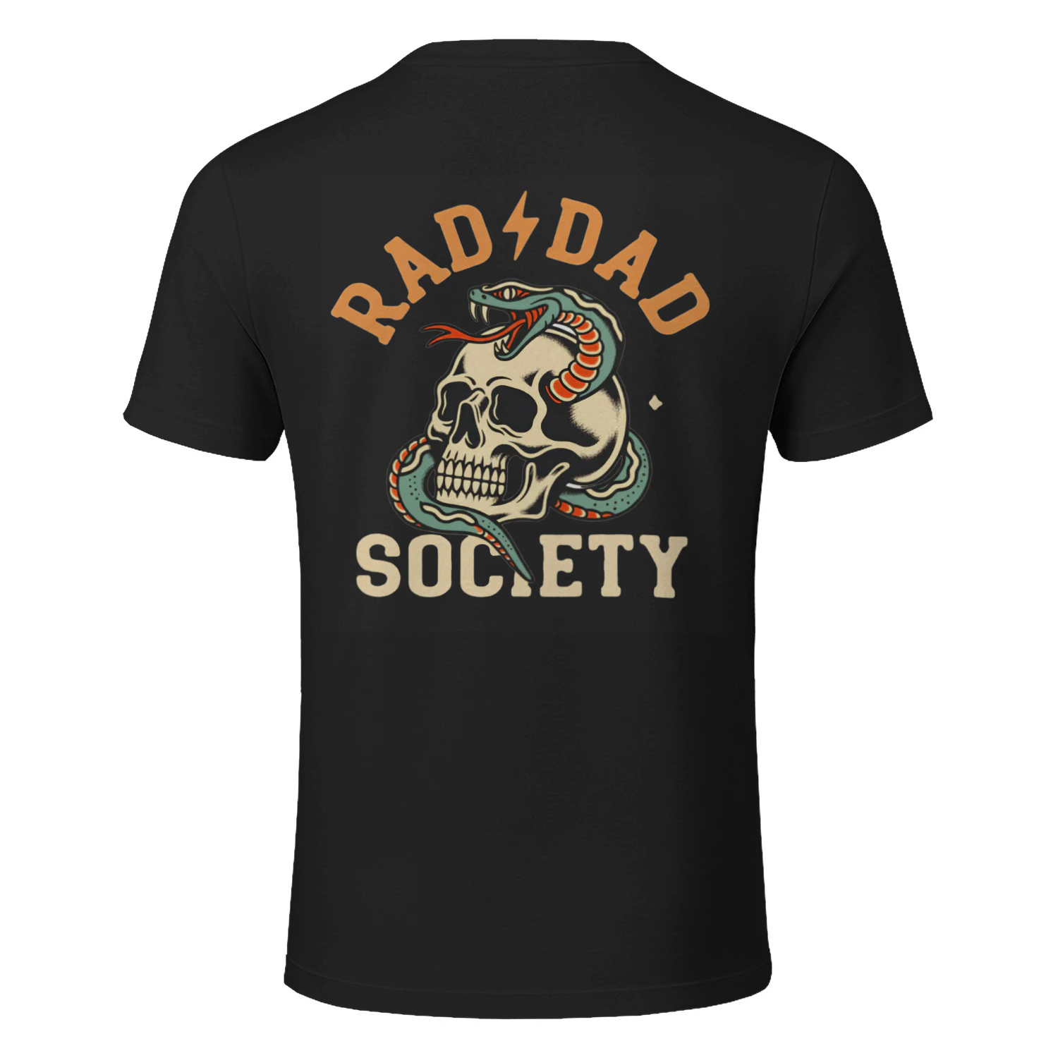 Rad Dad Society T-Shirt, Cool Dad Club Fathers Day Gift