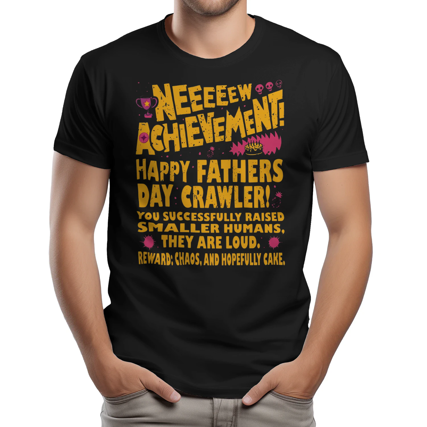Dungeon Crawler Carl Fathers Day Shirt, Dad Achievement Tee, DCC Fan Shirts, Funny LitRPG Dad Gift