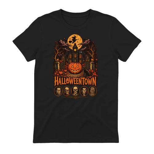 Vintage University Halloween T-shirt