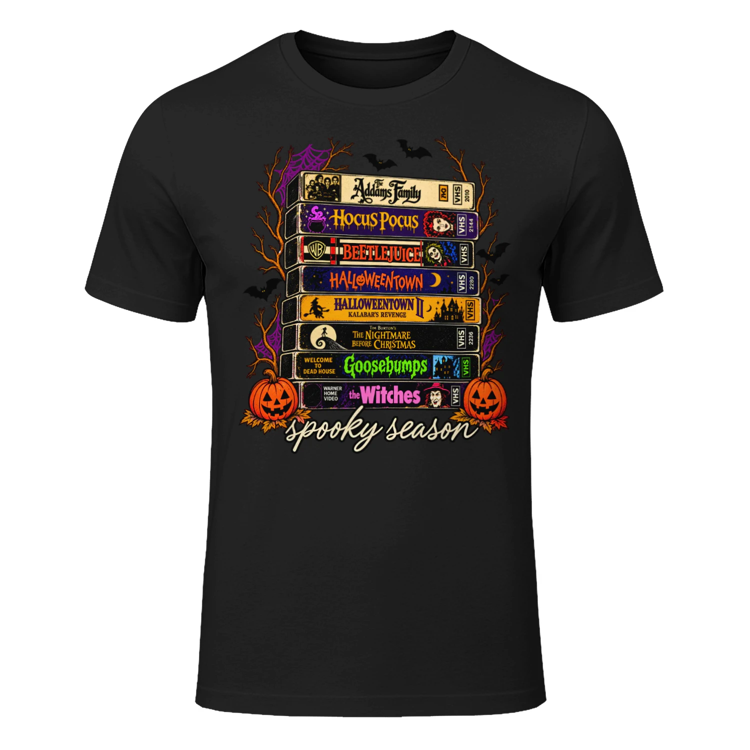Vintage Halloween VHS T-shirt