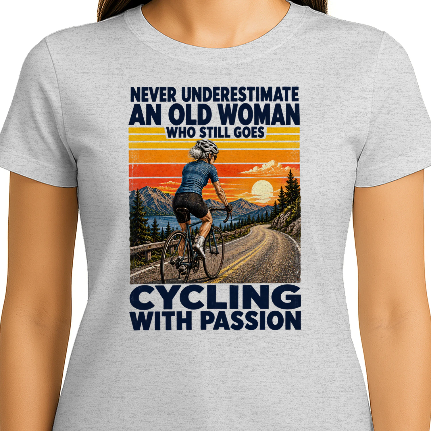 NEVER UNDERESTIMATE AN OLD WOMEN