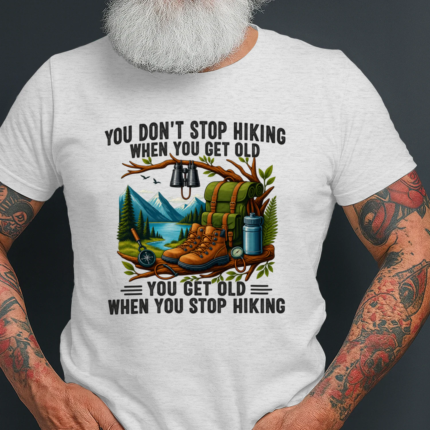 You Get Old When You Stop Hiking
