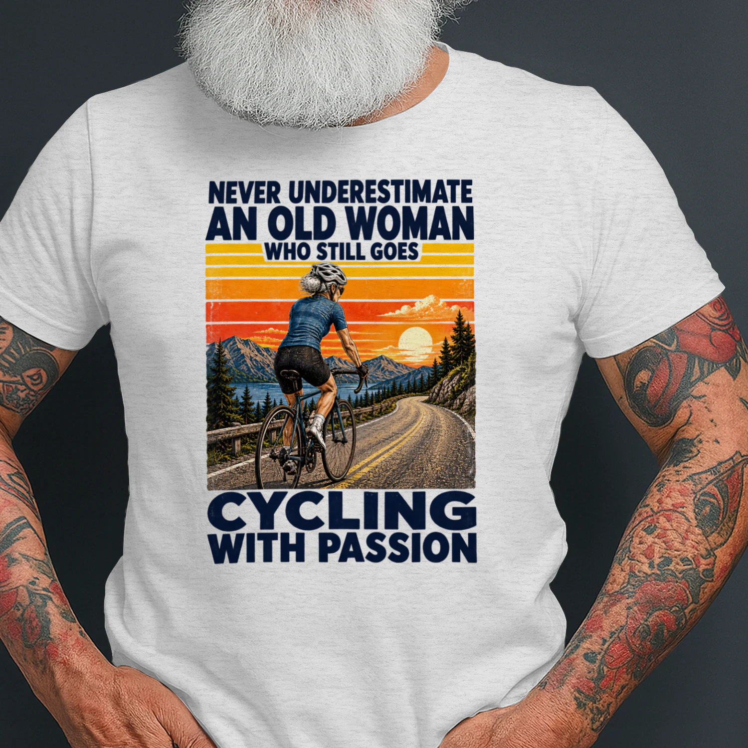 NEVER UNDERESTIMATE AN OLD WOMEN