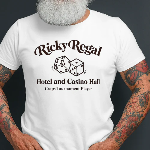 Bruno Mars Ricky Regal Hotel and Casino Hall Shirt