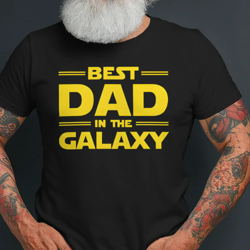 Best Dad in the Galaxy Shirt