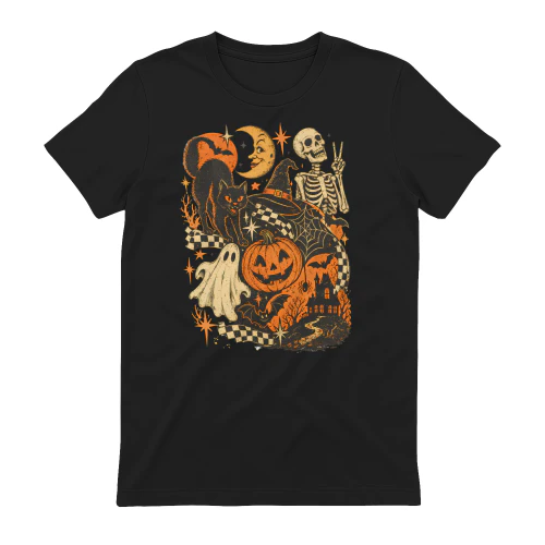 Retro Halloween Vintage T-Shirt 