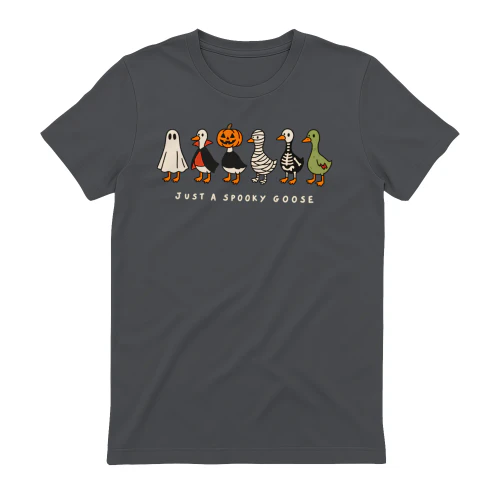 Just a Spooky Goose Halloween T-Shirt