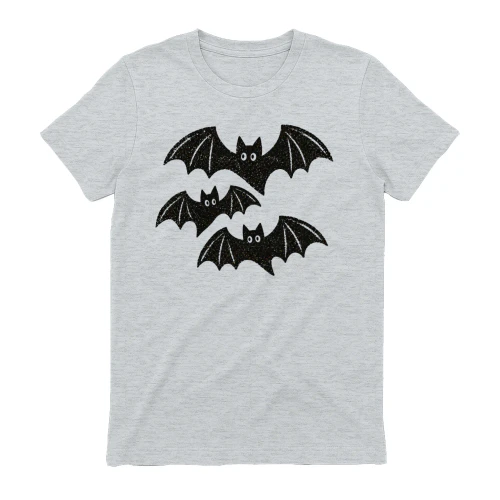 Vintage Bat Halloween T‑Shirt