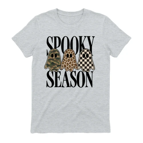 Spooky Season: Cute Ghost Trio T-Shirt