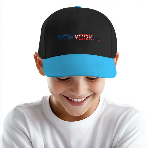 New York Flag Letter Graphic Men's T-Shirt