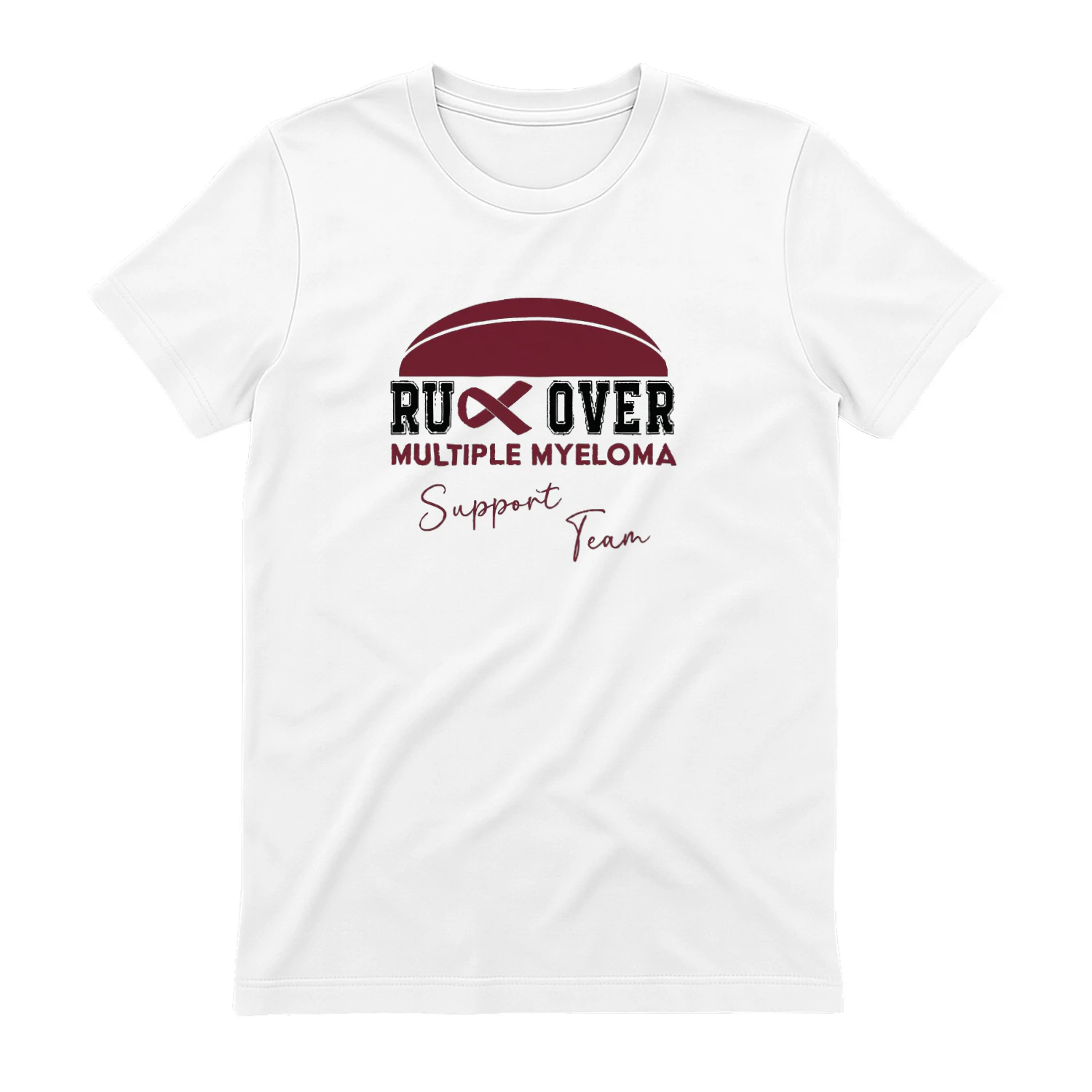 Rugby Multiple Myeloma Support Myeloma Cancer T-shirt  Myeloma Awareness Design