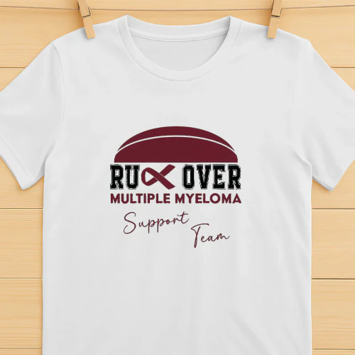 Rugby Multiple Myeloma Support Myeloma Cancer Shirt  Myeloma Awareness Design