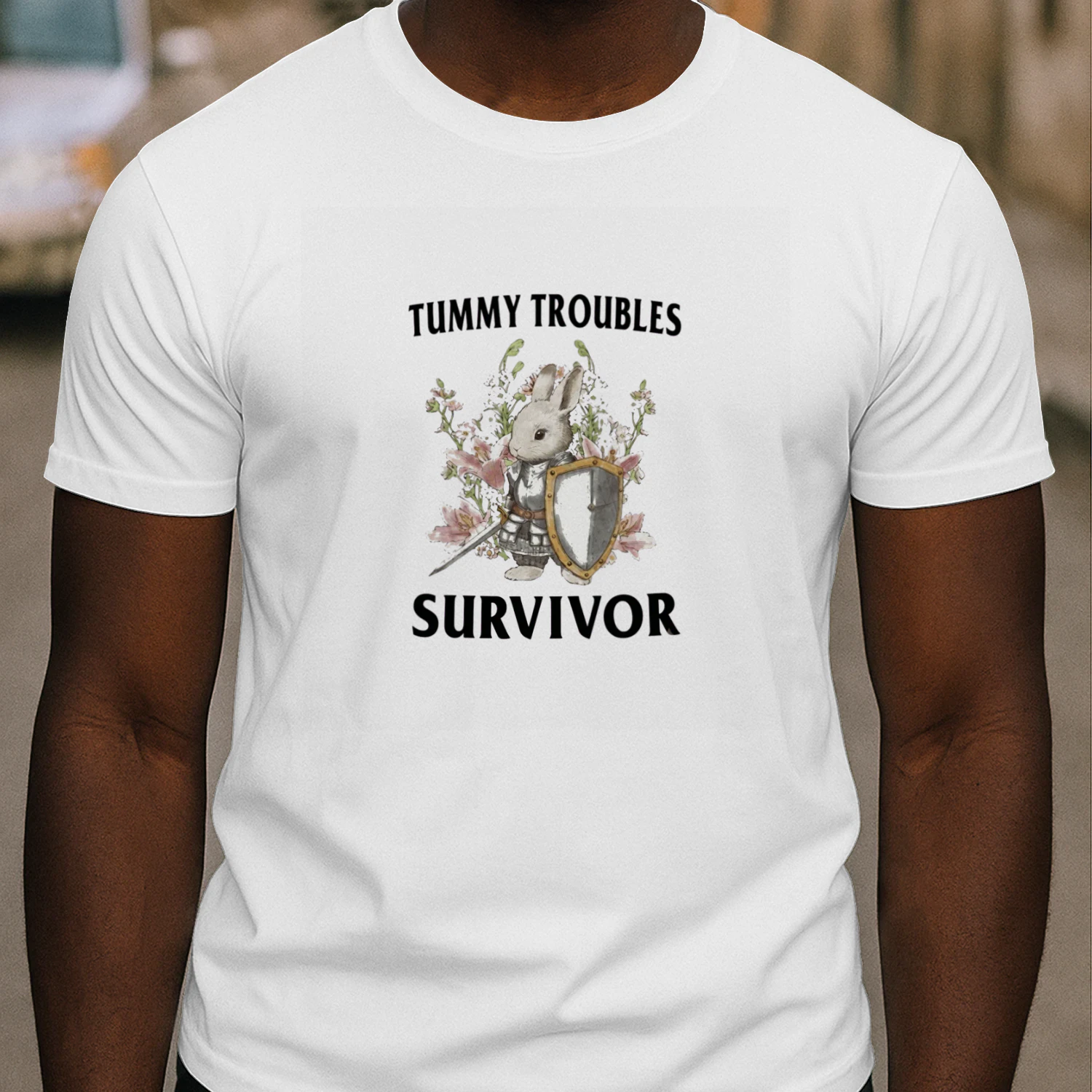 Kate Beckinsale Tummy Troubles Survivor Shirt