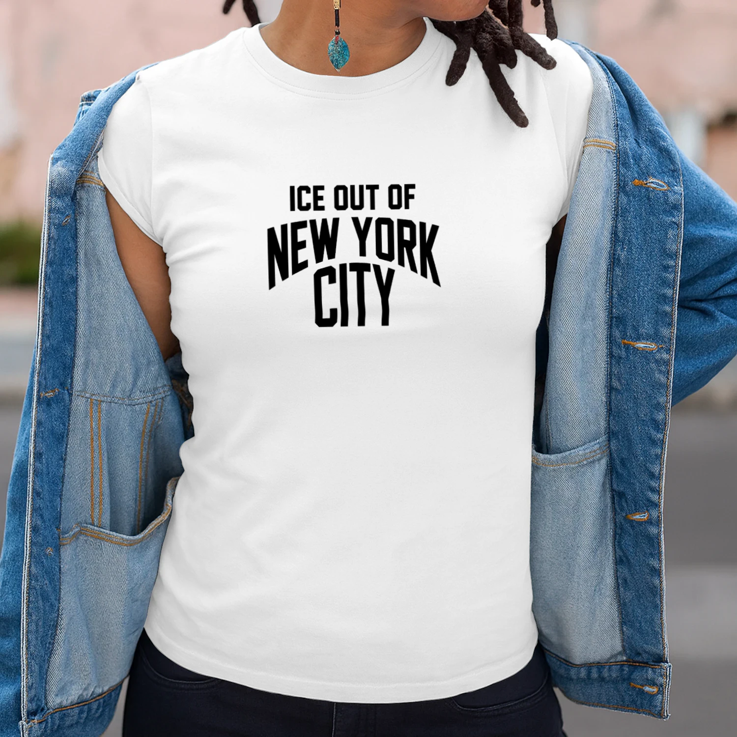 Rachel Zegler ICE Out Of New York City T-shirt  Rachel Zegler Fan Design