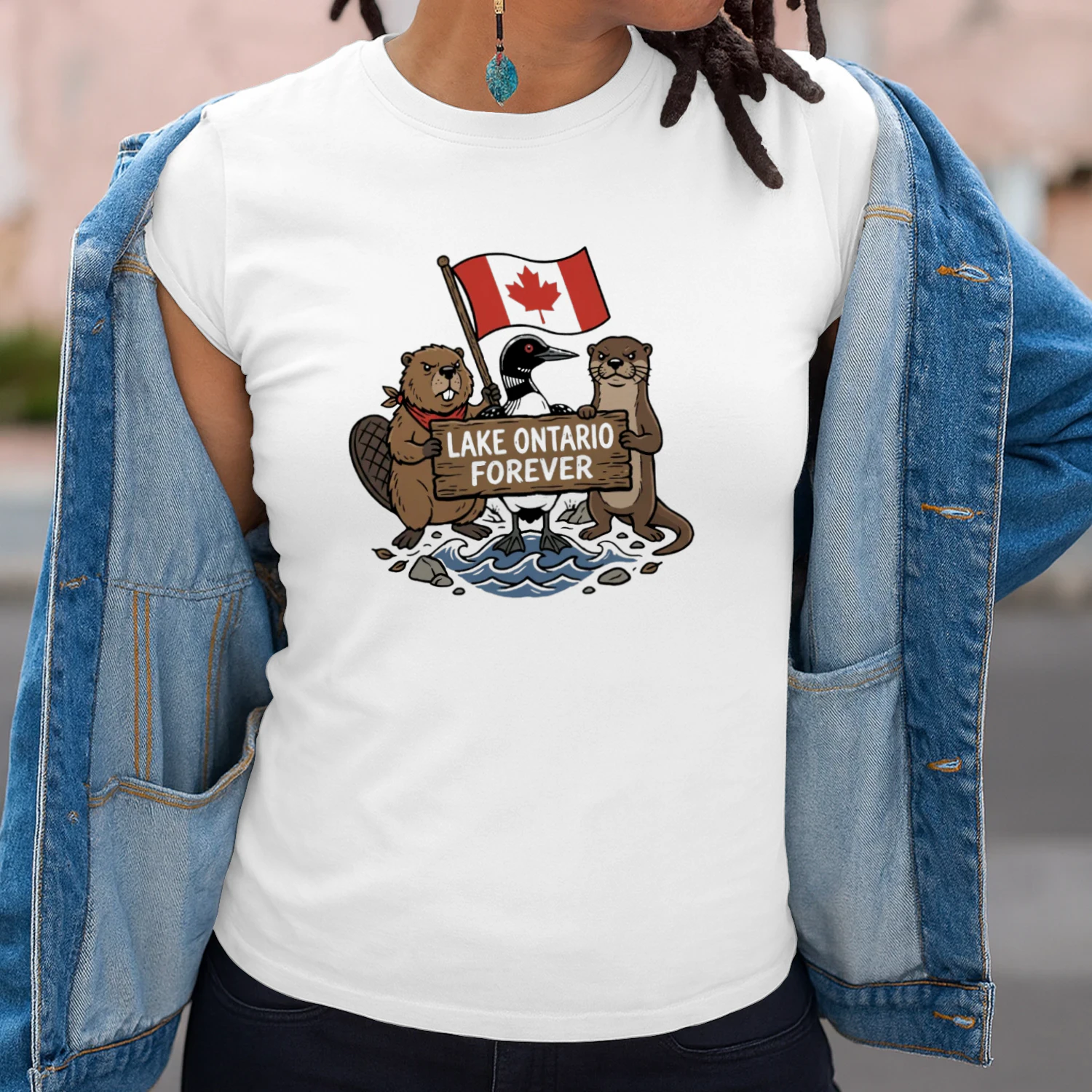 Lake Ontario Comfort Colors T-shirt