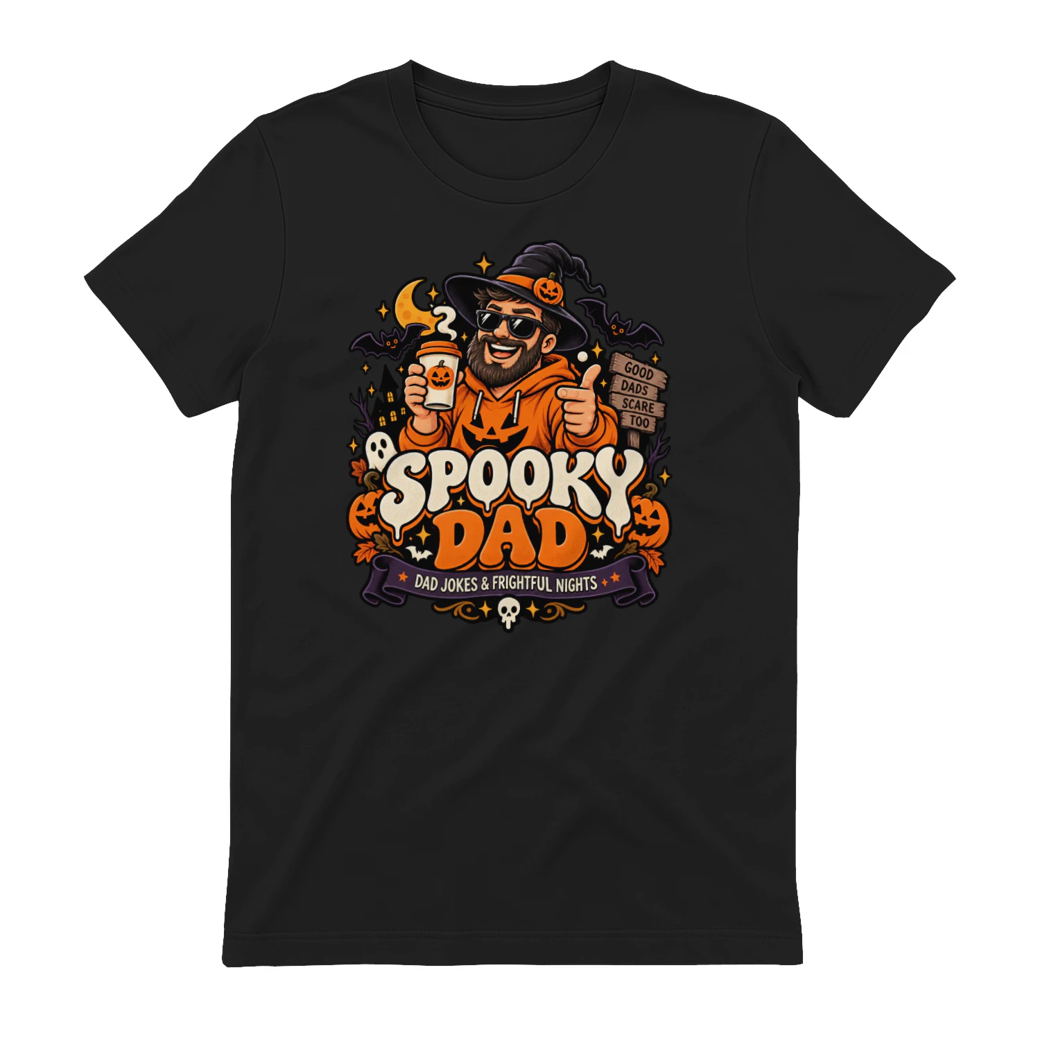 Spooky Dad – Funny Halloween Dad Jokes T-shirt