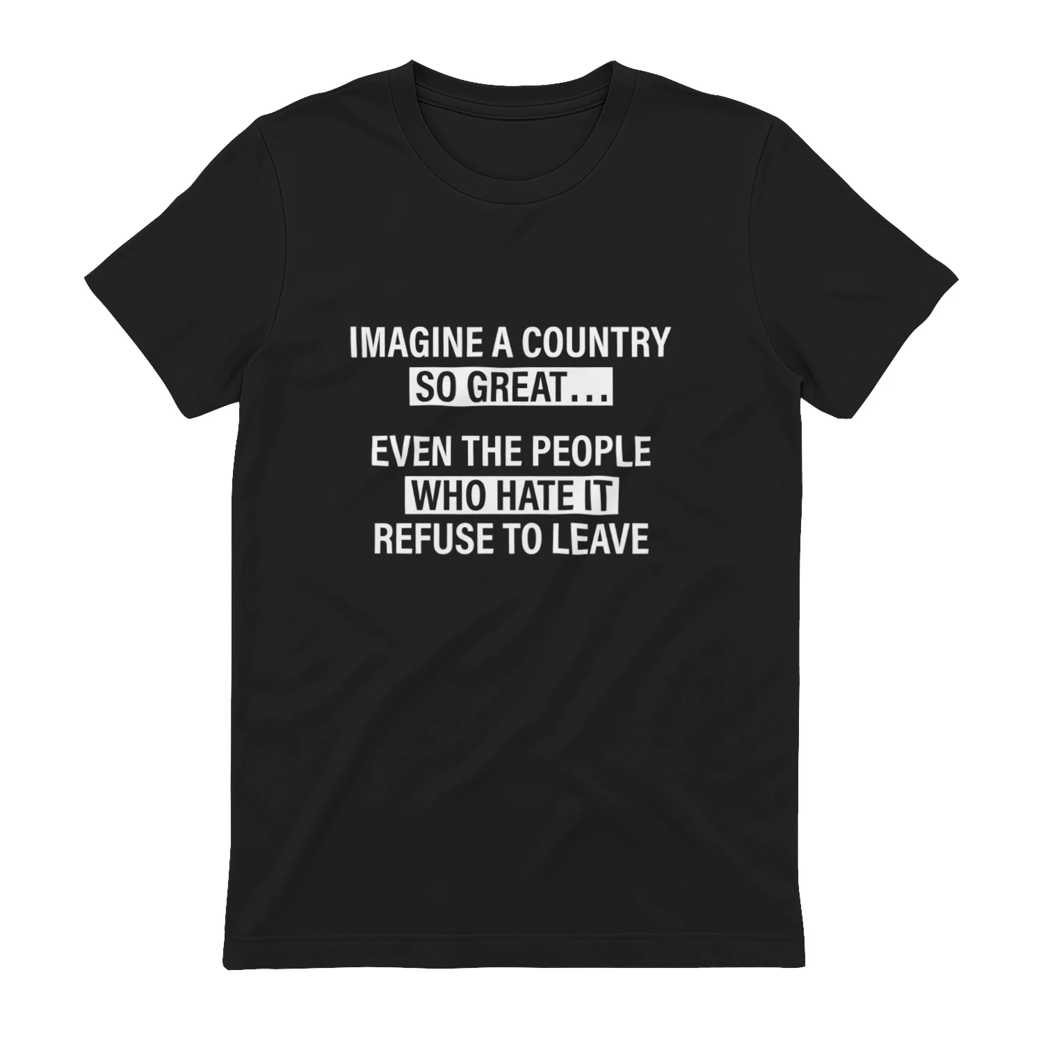 Imagine a Country So Great Even the People Shirt