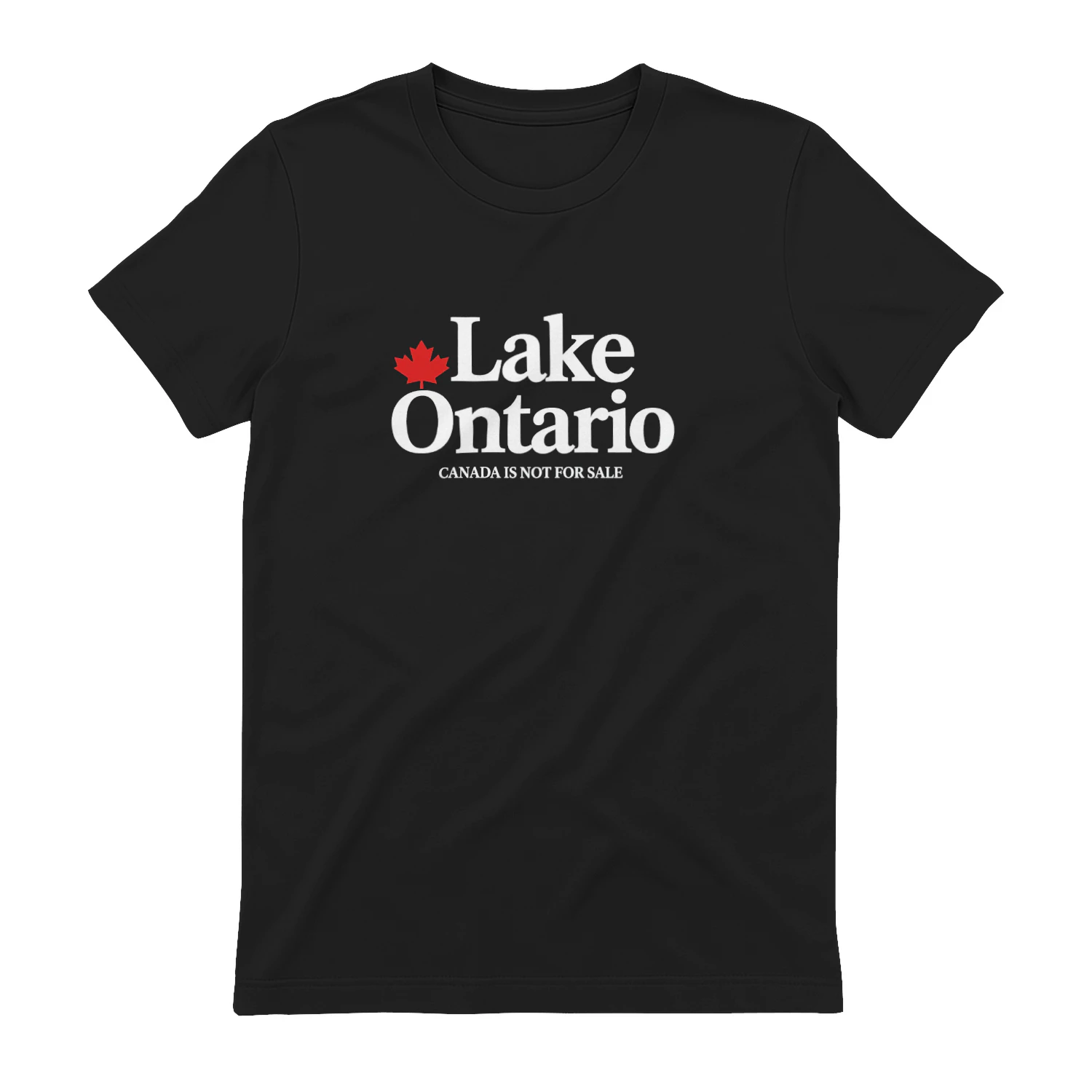 Lake Ontario Canada Is Not For Sale T-shirt-Canadian Pride Design