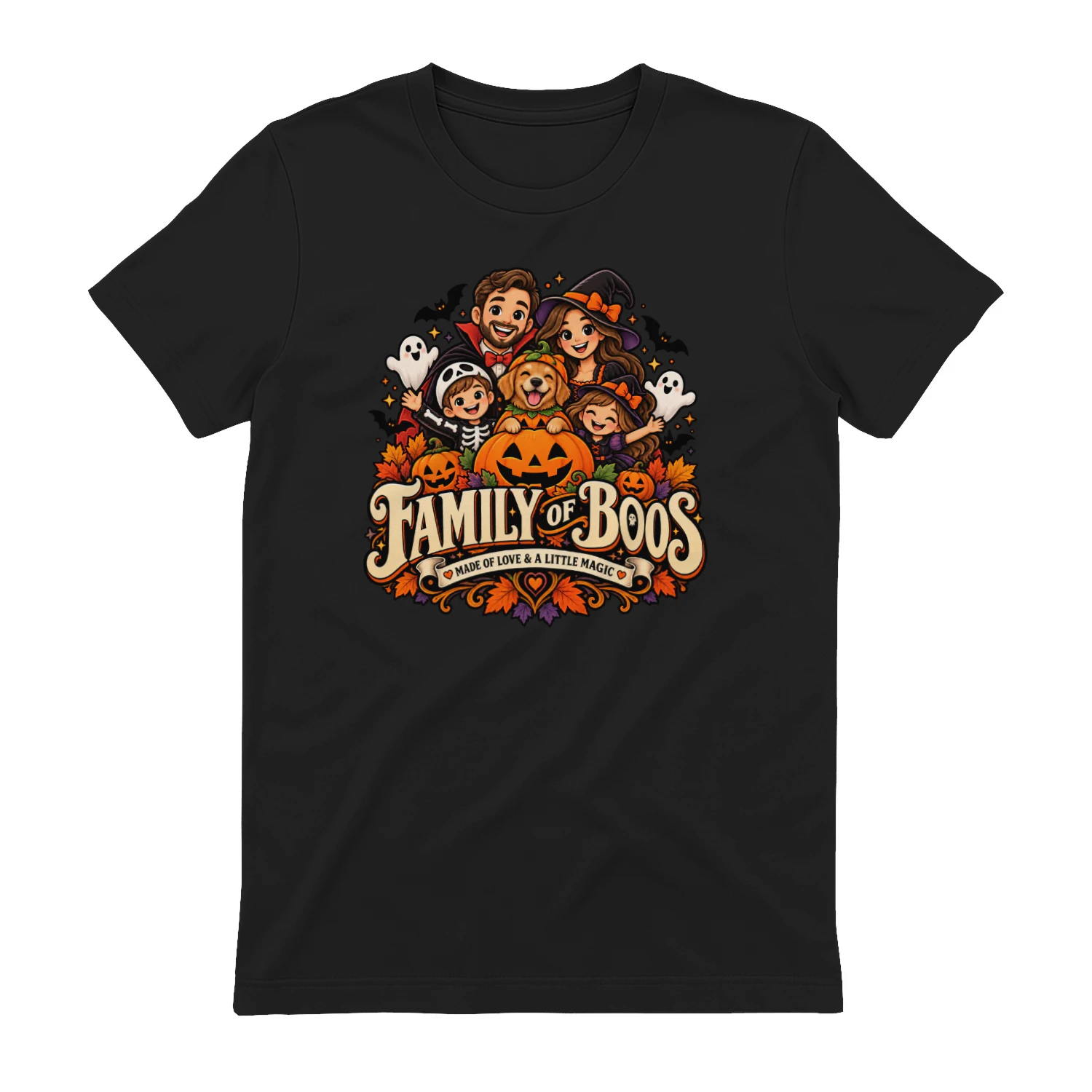Family Boos – Cute Halloween Family T-shirt