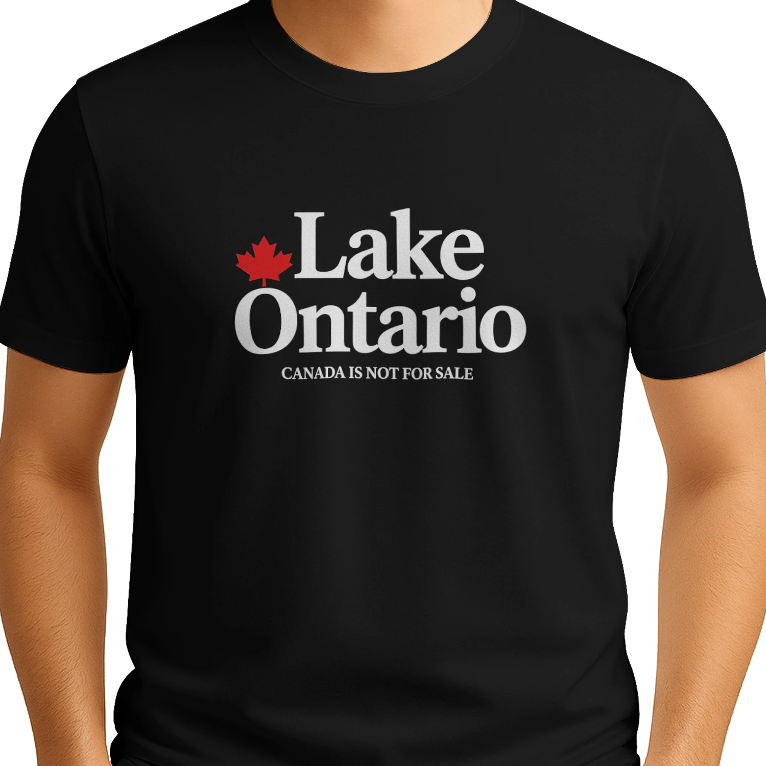 Lake Ontario Canada Is Not For Sale T-shirt-Canadian Pride Design