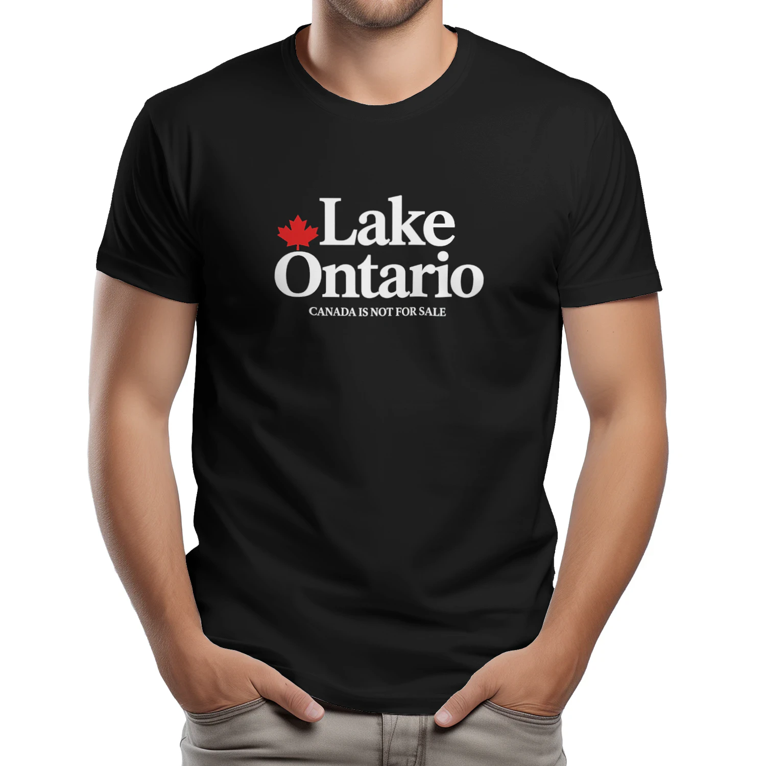 Lake Ontario Canada Is Not For Sale T-shirt-Canadian Pride Design