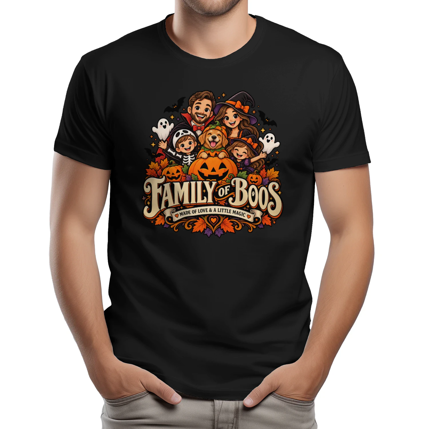 Family Boos – Cute Halloween Family T-shirt