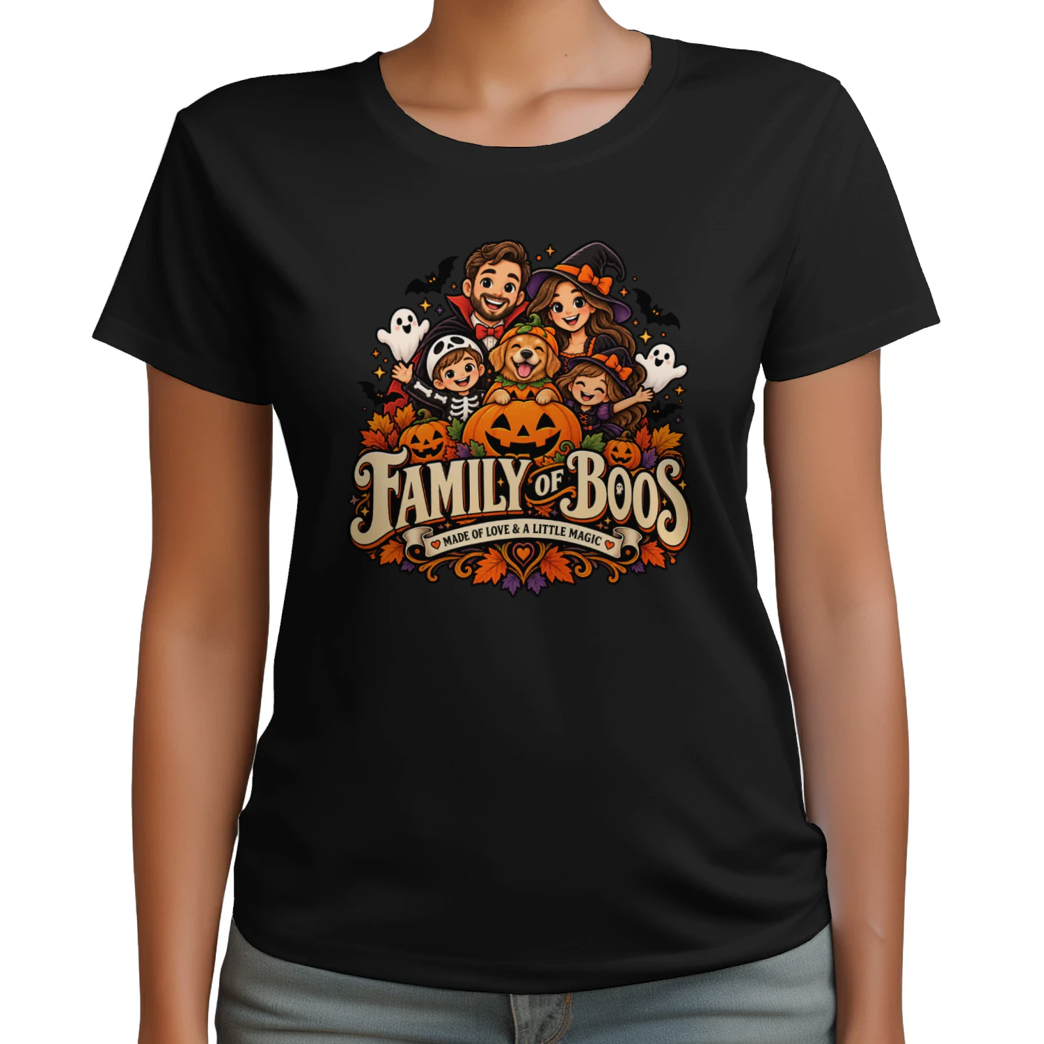 Family Boos – Cute Halloween Family T-shirt