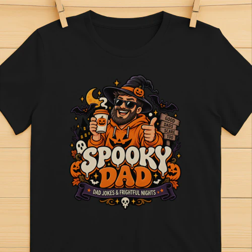Spooky Dad – Funny Halloween Dad Jokes Shirt