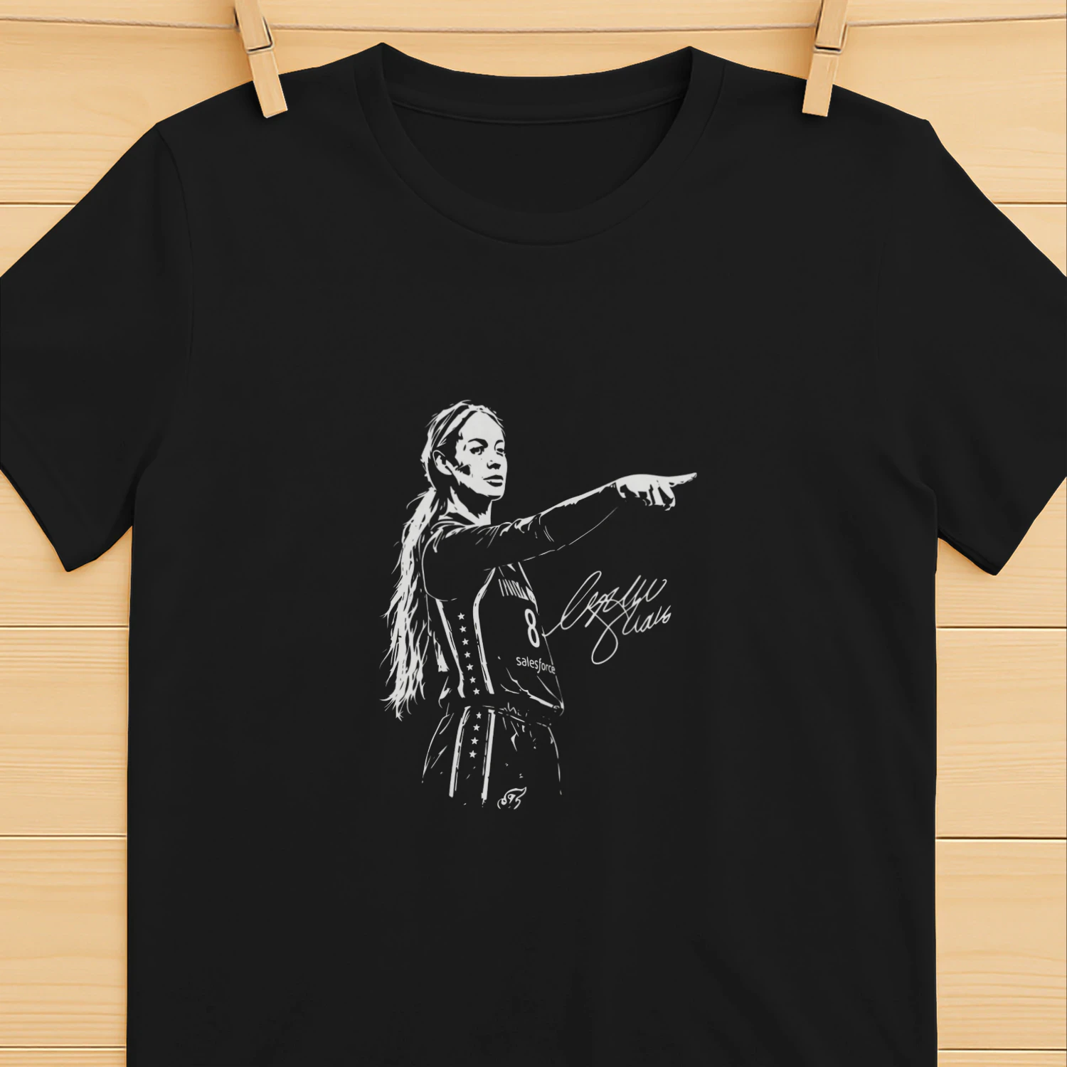 Connor McCaffery Sophie Cunningham Pointing Shirt