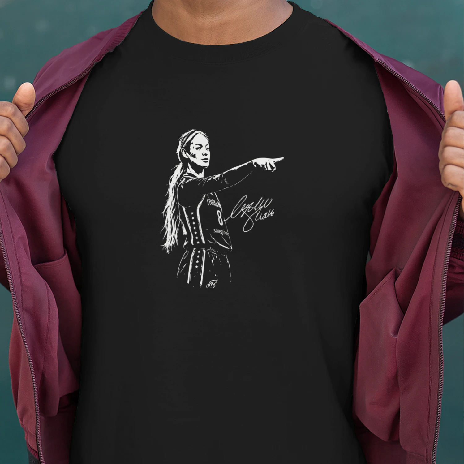 Connor McCaffery Sophie Cunningham Pointing Shirt