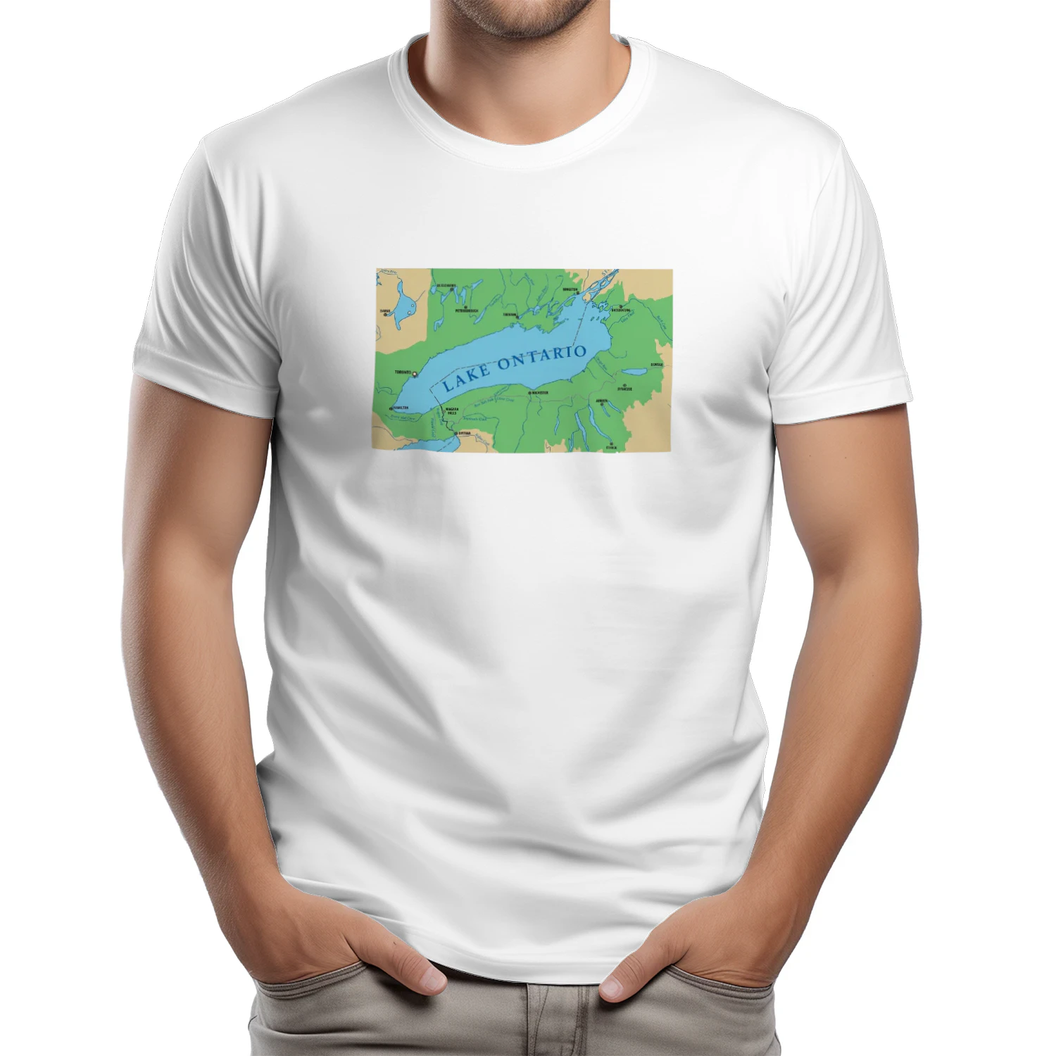 Trump Renames Lake Ontario To Lake America T-shirt  Lake America Trump Design