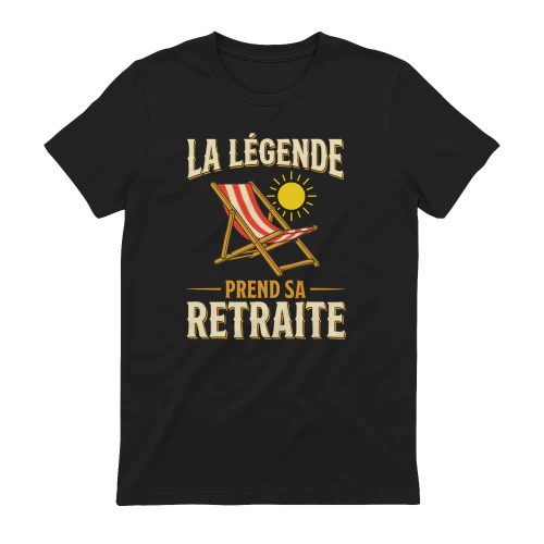 La Légende Prend Sa Retraite T-Shirt