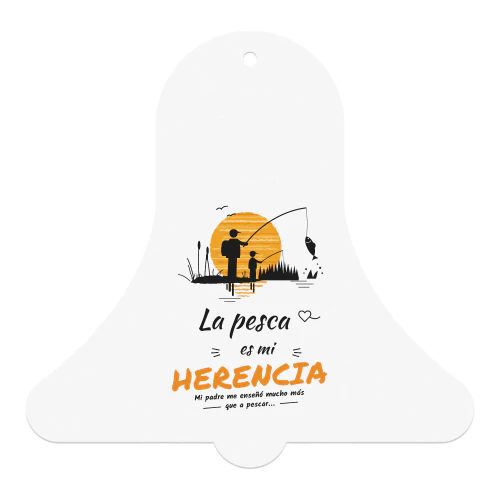 Bolas de Navidad, Tazas y Regalos La pesca es mi herencia – Regalo para pescador