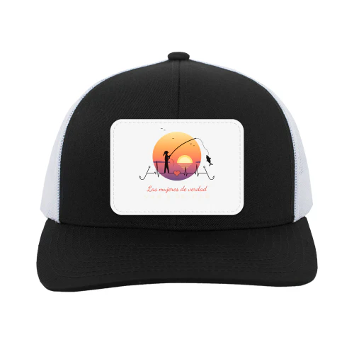 Gorras y Gorros Las mujeres de verdad van a pescar – Regalo para pescadora