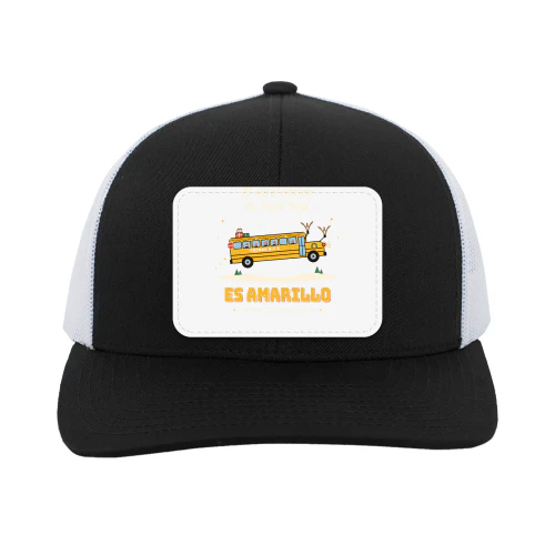 Gorras y Gorros El otro trineo de Papá Noel es amarillo – Regalo para conductor de autobús escolar