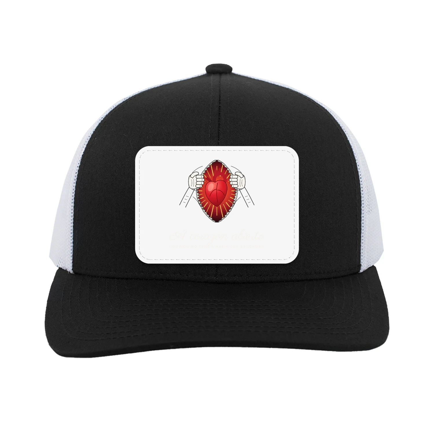 Gorra Trucker con Parche A corazón abierto – Regalo romántico para parejas