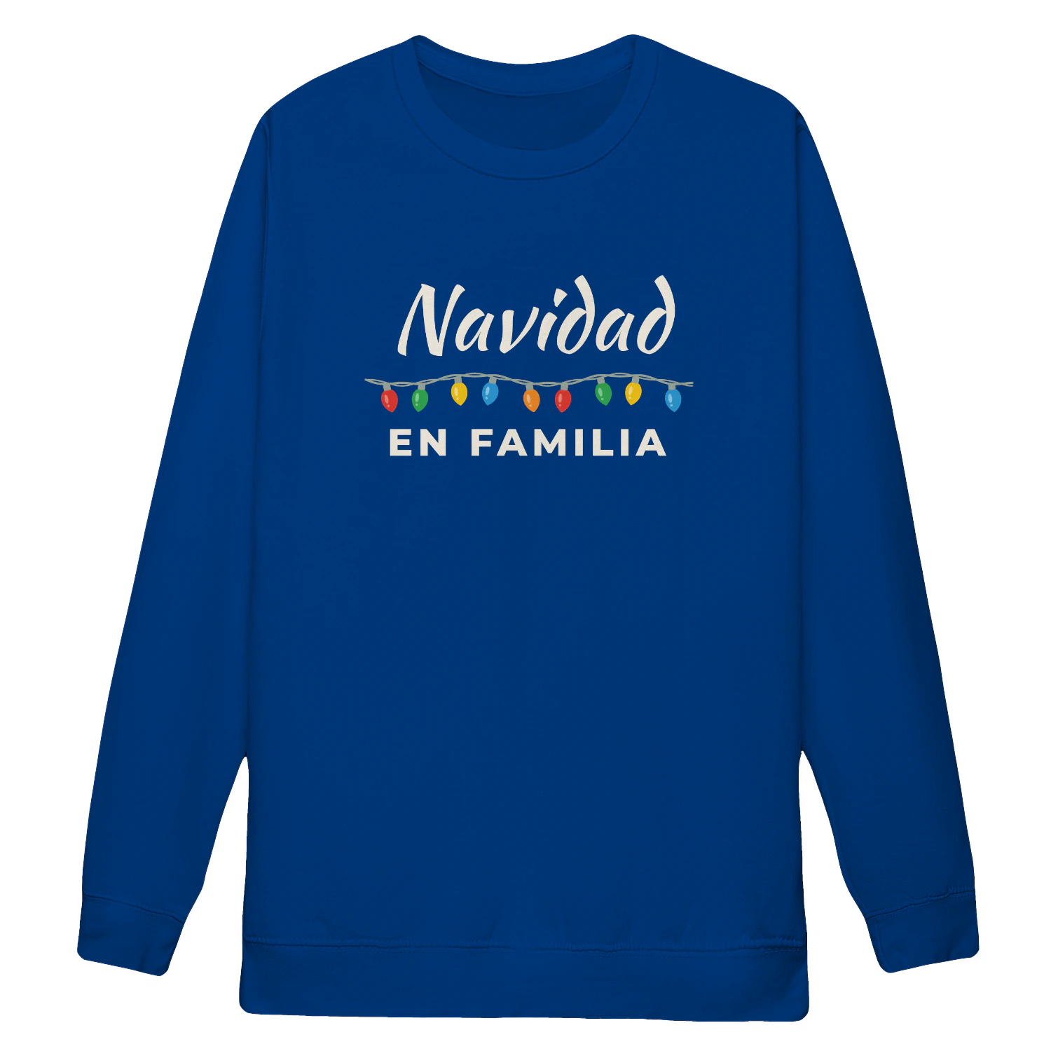 Sudadera Cuello Redondo Navidad en familia – Ropa a juego para las fiestas