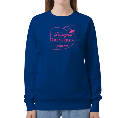 Sudaderas y Camisetas Las mujeres de verdad pescan – Regalo para pescadora
