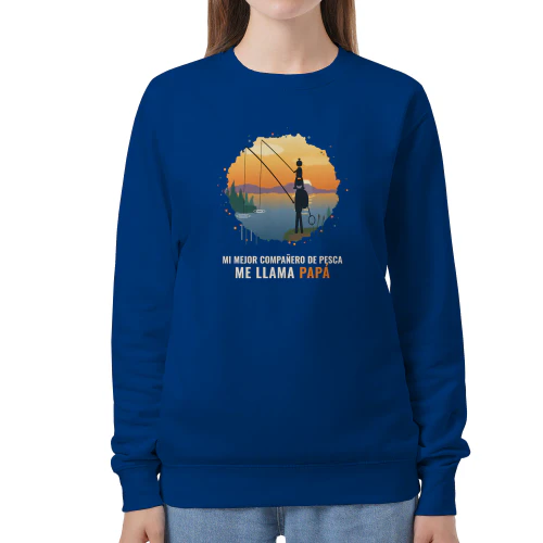 Sudaderas y Camisetas Mi mejor compañero de pesca me llama papá – Regalo para papá pescador