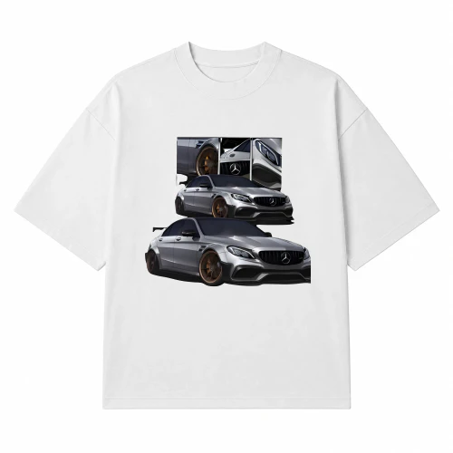 T-shirt Oversized Design MERCEDES